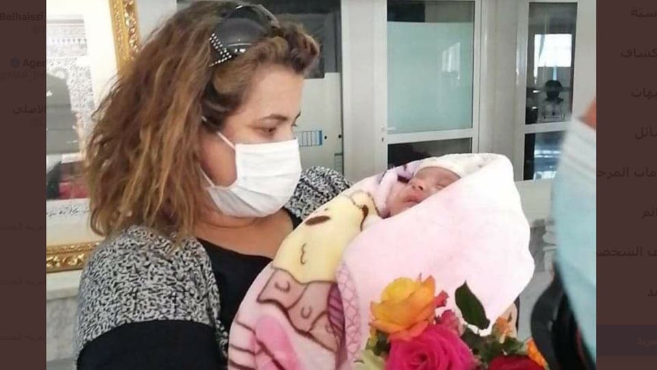 بالصور.. رضيعة مغربية تهزم فيروس كورونا
