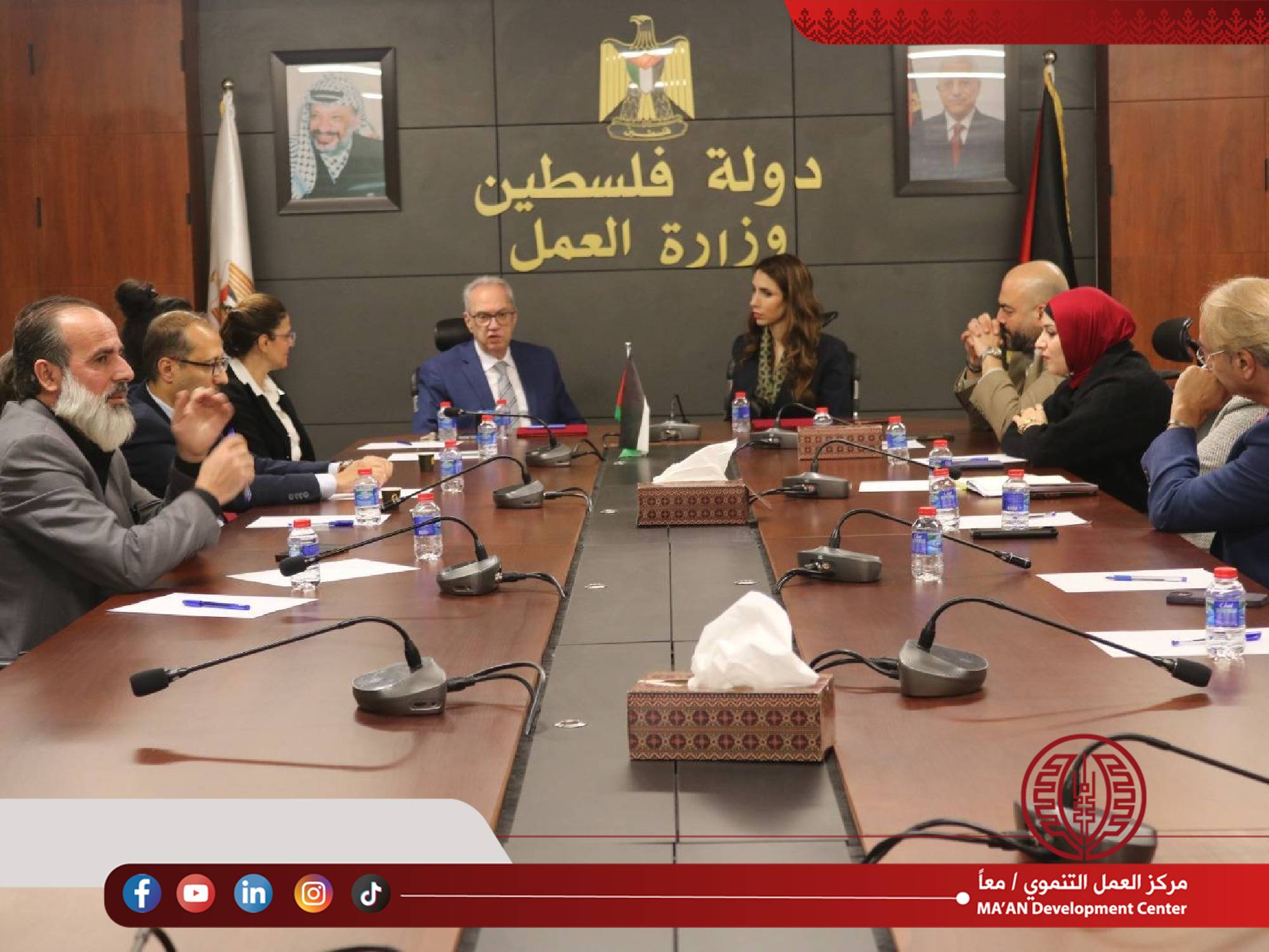مركز العمل التنموي"معا" ووزارة العمل يوقعان مذكرة تفاهم لتعزيز التشغيل وتمكين الشباب والنساء