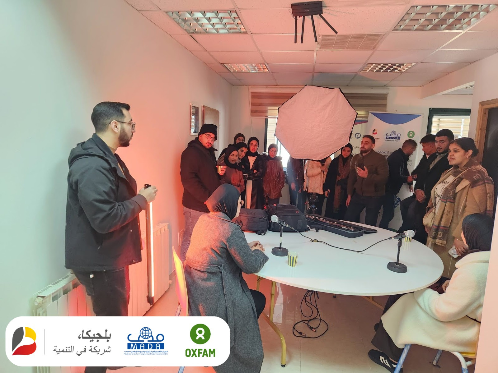 اختتام تدريب السرد الصحفي لطلبة جامعة القدس المفتوحة في رام الله

