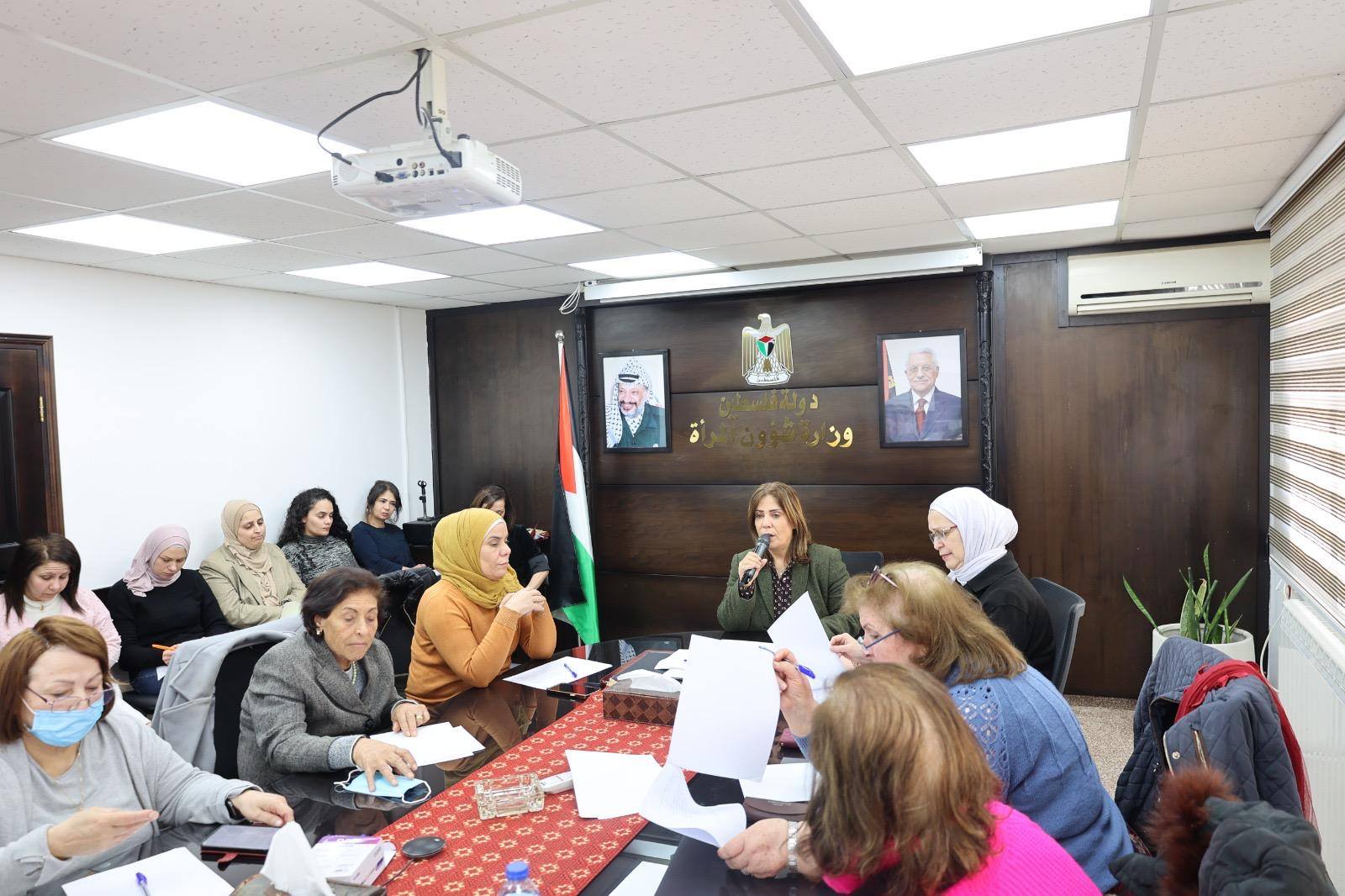وزارة شؤون المرأة تبحث مع الشركاء الترتيبات النهائية لمشاركة وفد فلسطين في CSW-69 وتحضيرات الثامن من آذار
