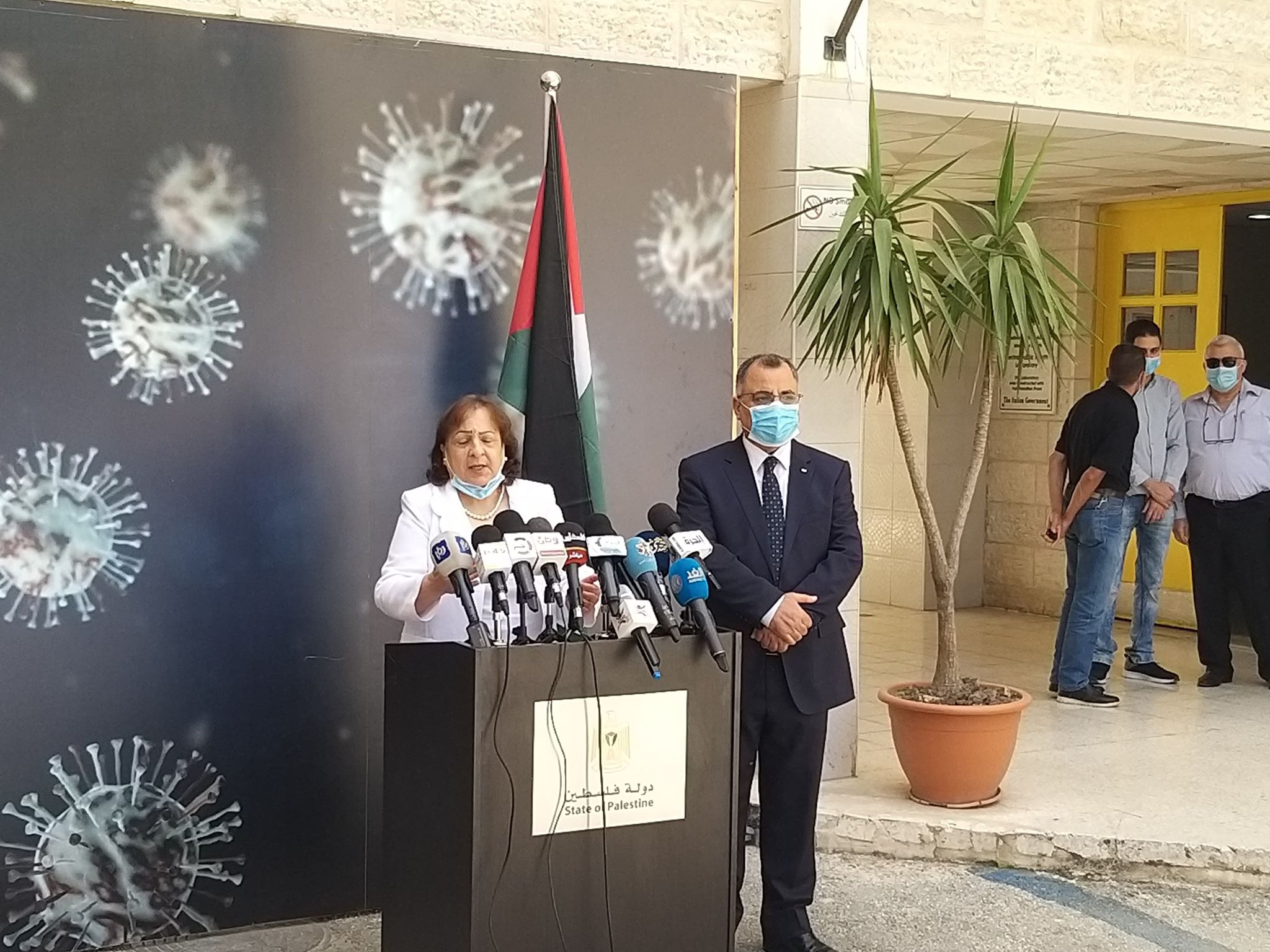 حصيلة الإصابات في فلسطين 1022 إصابة
