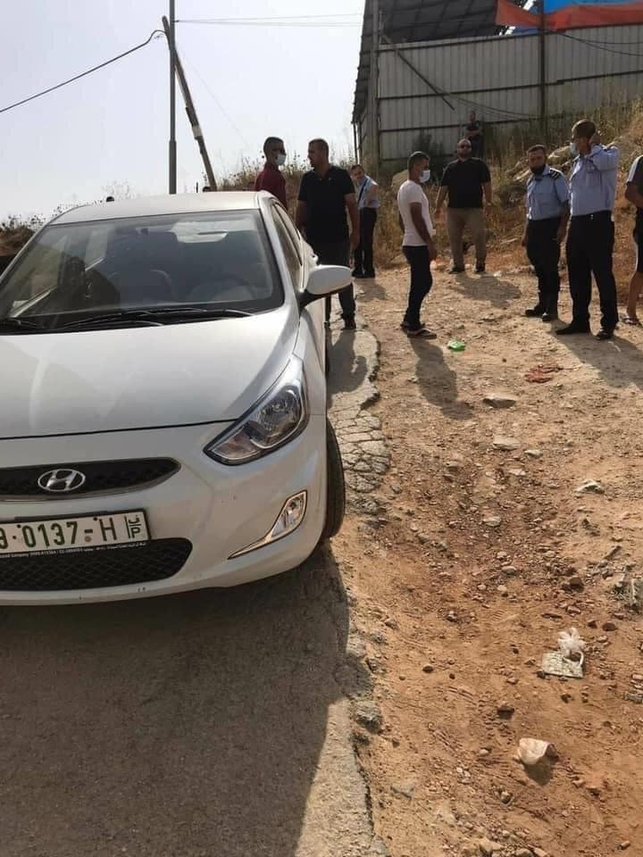 العثور على جثة شابة داخل مركبة برام الله 
