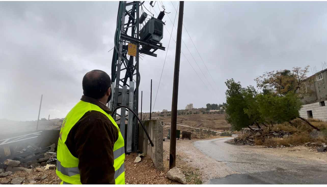 شركة كهرباء محافظة القدس تنجر مشروعًا لتطوير الشبكات الكهربائية قضاء بيت لحم

