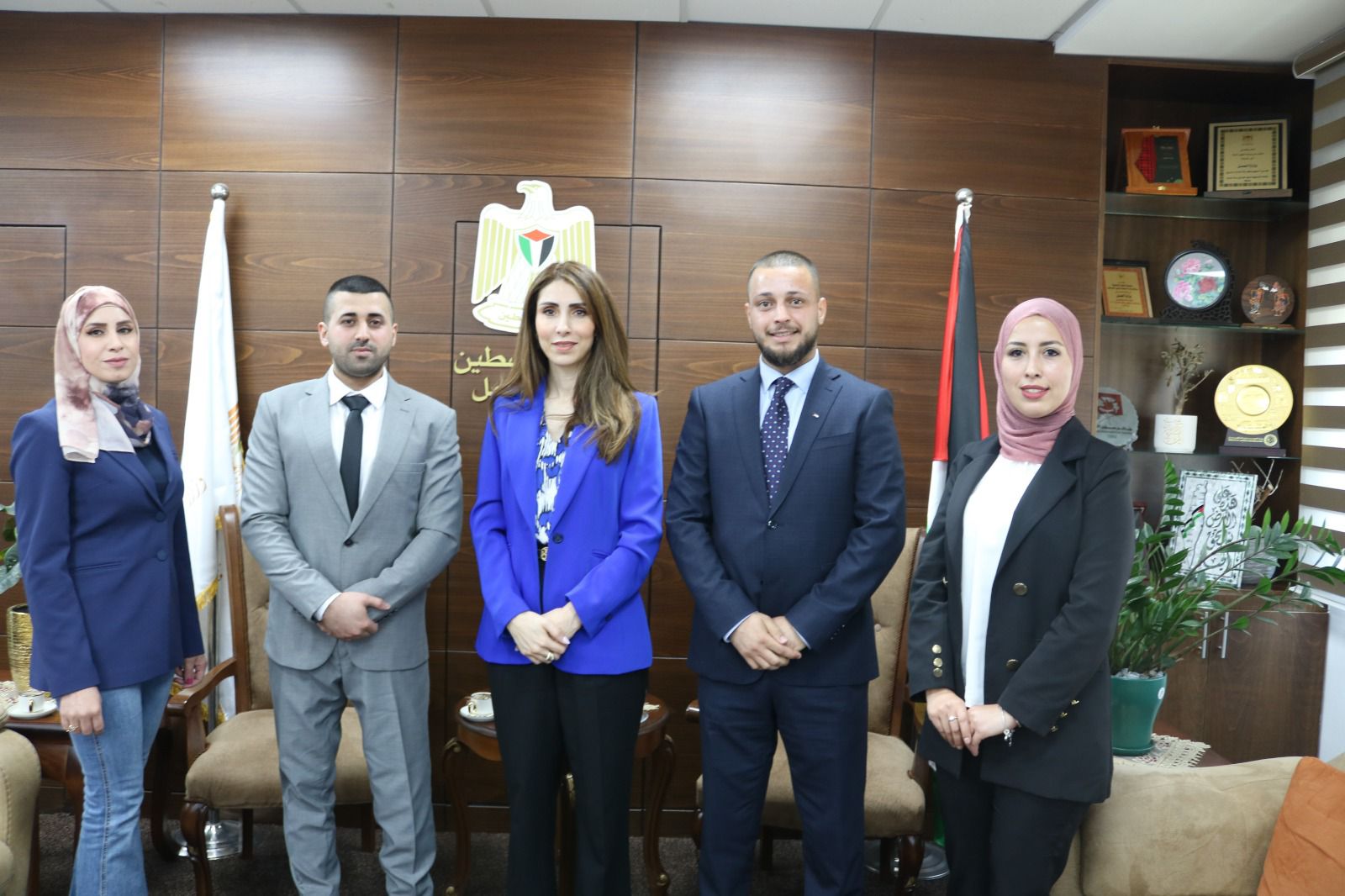 وزارة العمل تبحث فرص تشغيل خريجي الإعلام بالتعاون مع "الشبكة الفلسطينية لتطوير الإعلام"
