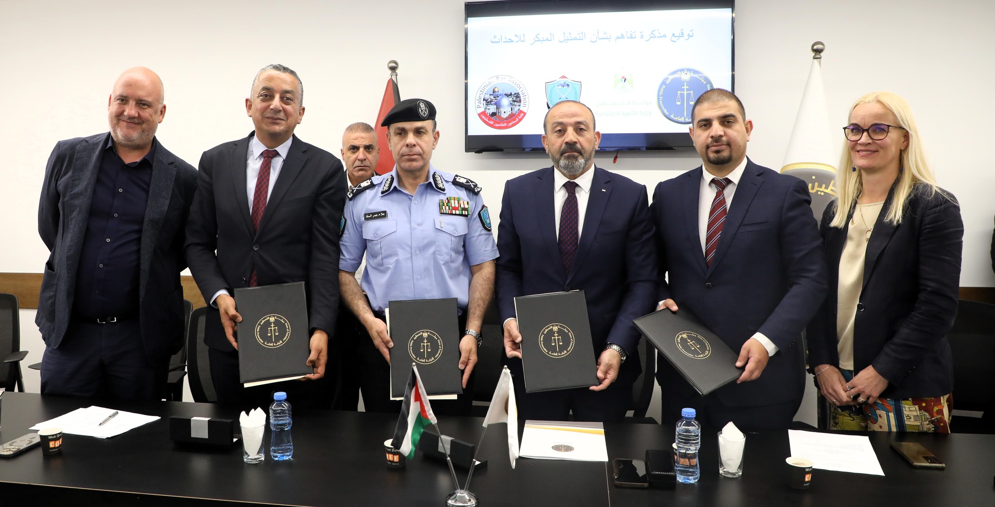 مذكرة تفاهم رباعية لضمان التمثيل القانوني المبكر للأحداث بين النيابة العامة والشرطة والتنمية الاجتماعية ونقابة المحامين
