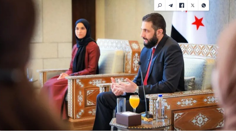 زوجة الشرع: من العيش في "المغارة" الى سيدة القصر !

