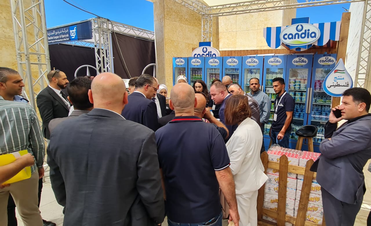شركة الطيف للألبان والمنتجات الغذائية “كانديا" تختتم مشاركتها في معرض فلسطين الغذائي 2022 

