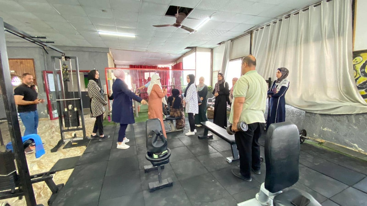 اتحاد القوة البدنية في غزة ... نسعى لتعزيز  الممارسة الرياضية عند النساء 
