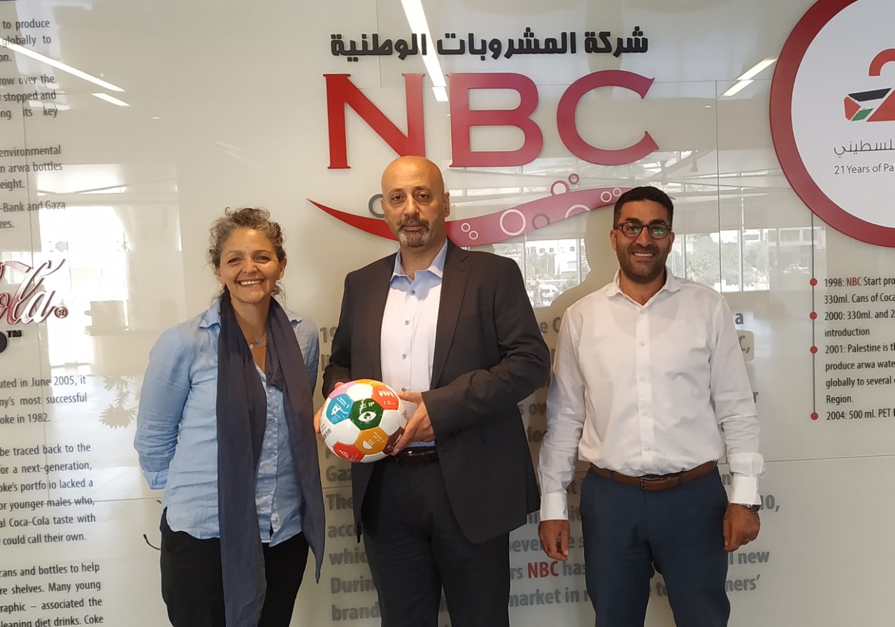 شركة المشروبات الوطنية كوكاكولا/كابي ترعى وتشارك في كأس العالم لأهداف التنمية المستدامة  

