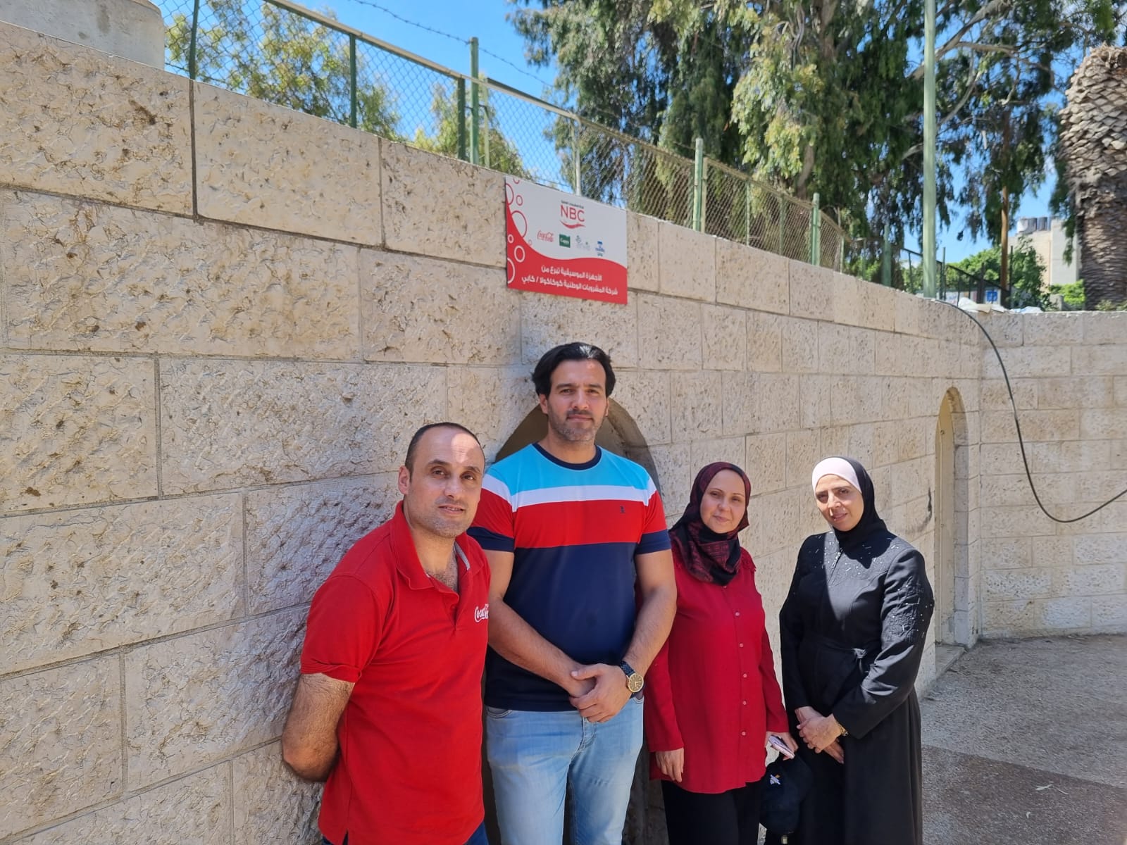 شركة المشروبات الوطنية كوكاكولا/كابي  وشركة الطيف للألبان والمنتجات الغذائية "كانديا" تساهمان  في تجهيز المركز الموسيقى التابع  لمركز إسعاد الطفولة في نابلس 

