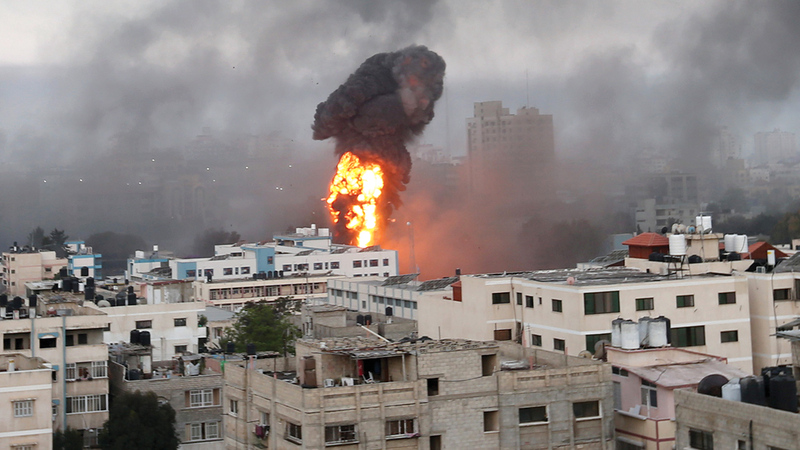 فرنسا ترحب بوقف إطلاق النار في غزة

