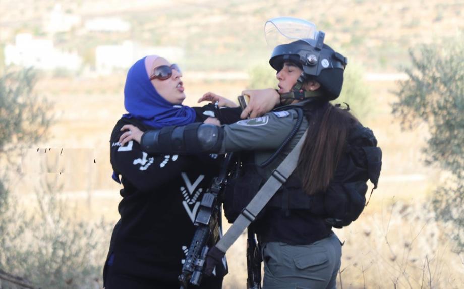 عبير الخطيب.. صرخة فلسطينية حاضرة على الدوام بالميدان
