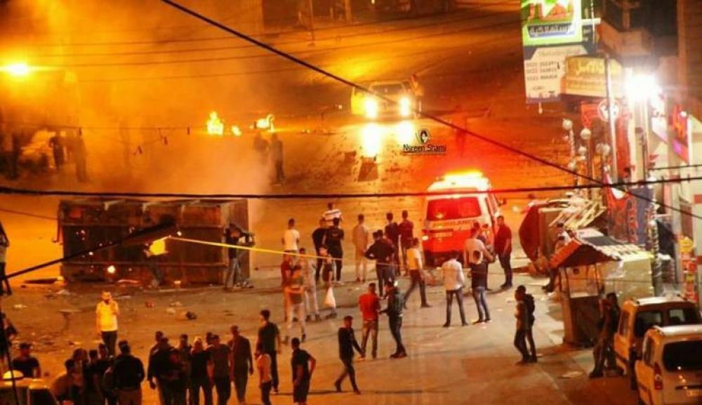 إصابة ضابط إسرائيلي ومستوطنين.. و30 إصابة فلسطينية خلال اقتحام الاحتلال المنطقة الشرقية لنابلس

