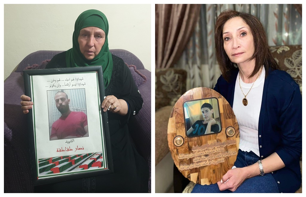 أزهار ويسرى.. تحلمان بقبر دافئ لابنيهما الشهيدين

