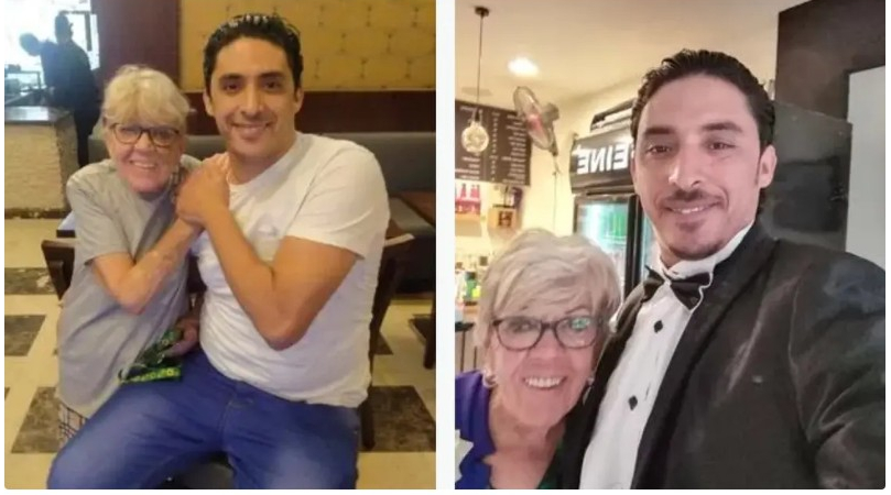 العجوز التي تزوجت مصرياً يصغرها بـ40 سنة تشغل بريطانيا