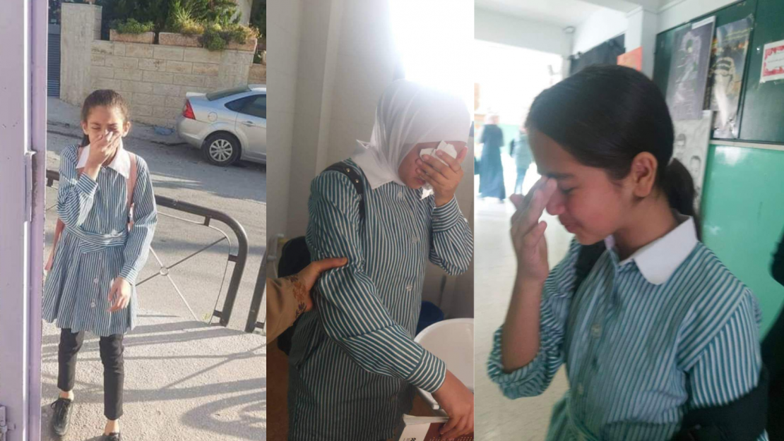 إصابات بالاختناق بين صفوف الطالبات خلال اقتحام الاحتلال بلدة الخضر جنوب بيت لحم

