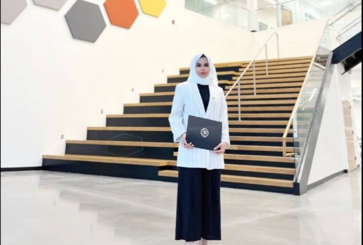حصدت المبتعثة السعودية أميرة خليف السُّلَمي جائزة الريادة الطلابية للمرأة ضمن جوائز WISE 2025