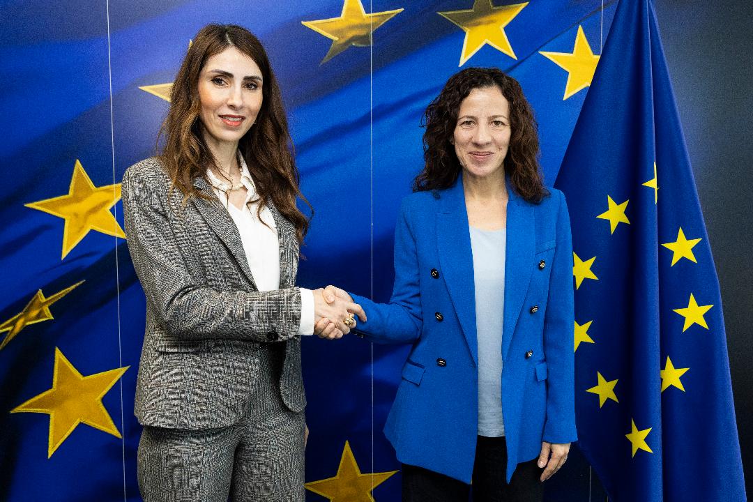 العطاري تناقش مع مسؤولة أوروبية واقع البطالة وبرامج الطوارئ في فلسطين

