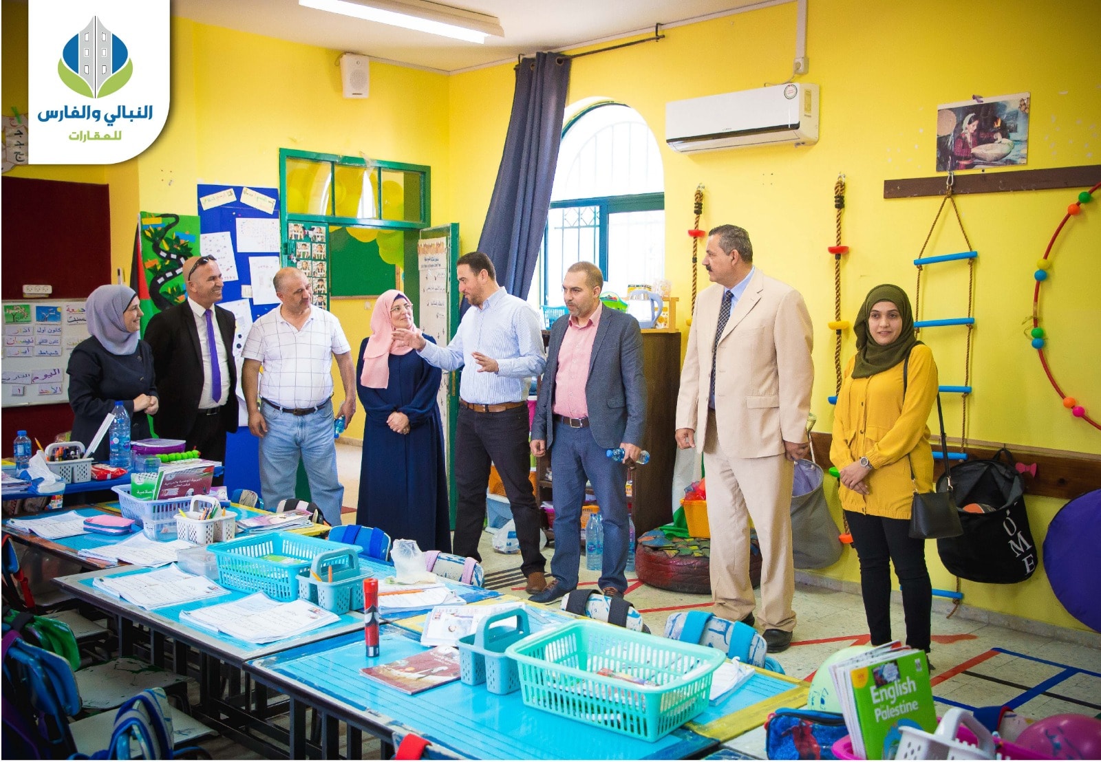 النبالي والفارس للعقارات تختتم حملة الحقيبة المدرسية
