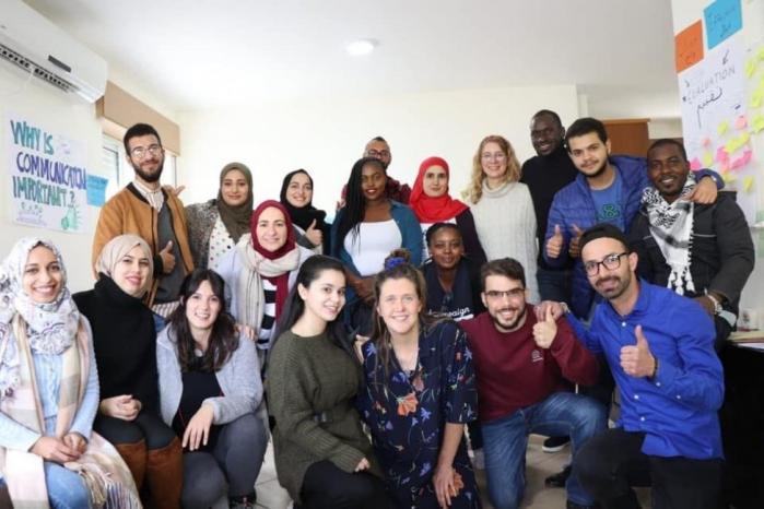 مؤسسة أكشن إيد- فلسطين تختتم تدريب المدربين الدولي للشباب الدولي والفلسطيني في فلسطين
