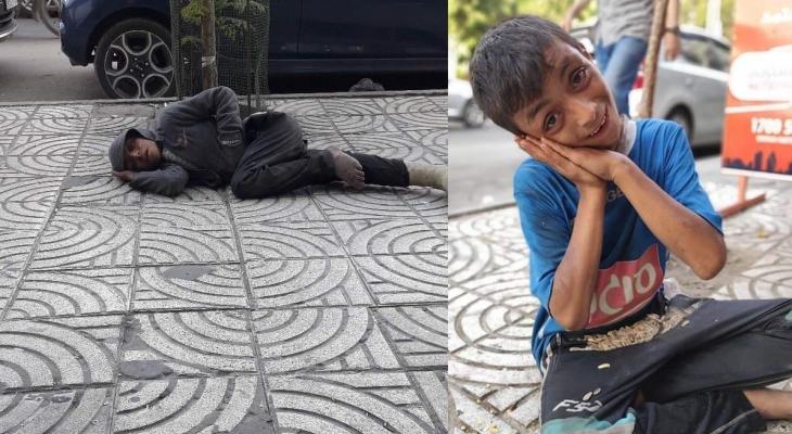وسيم البطران.. الطفل المشرد الذي مات تحت عجلات السيارات دون أن يلتفت له أحد في غزة !
