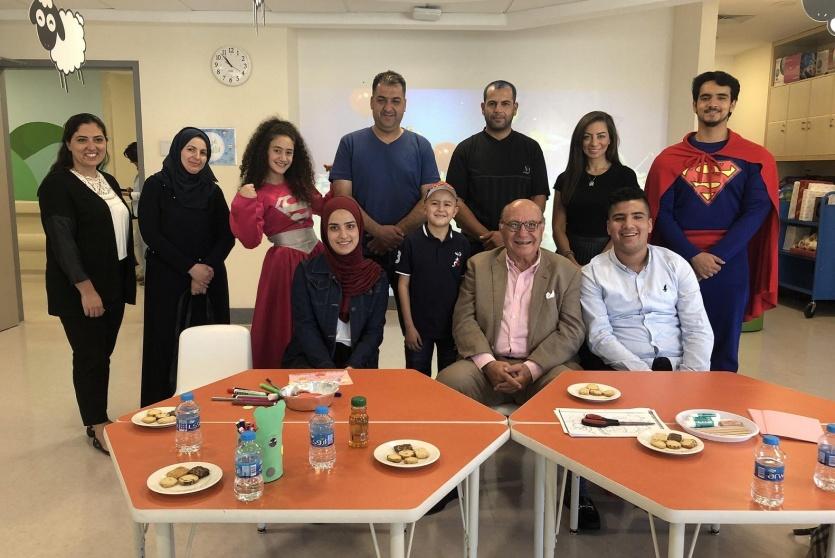 زاهي خوري.. يقدم مساهمة بنصف مليون دولار لتأسيس صندوق خير لعلاج أطفال فلسطين في مركز الحسين للسرطان
