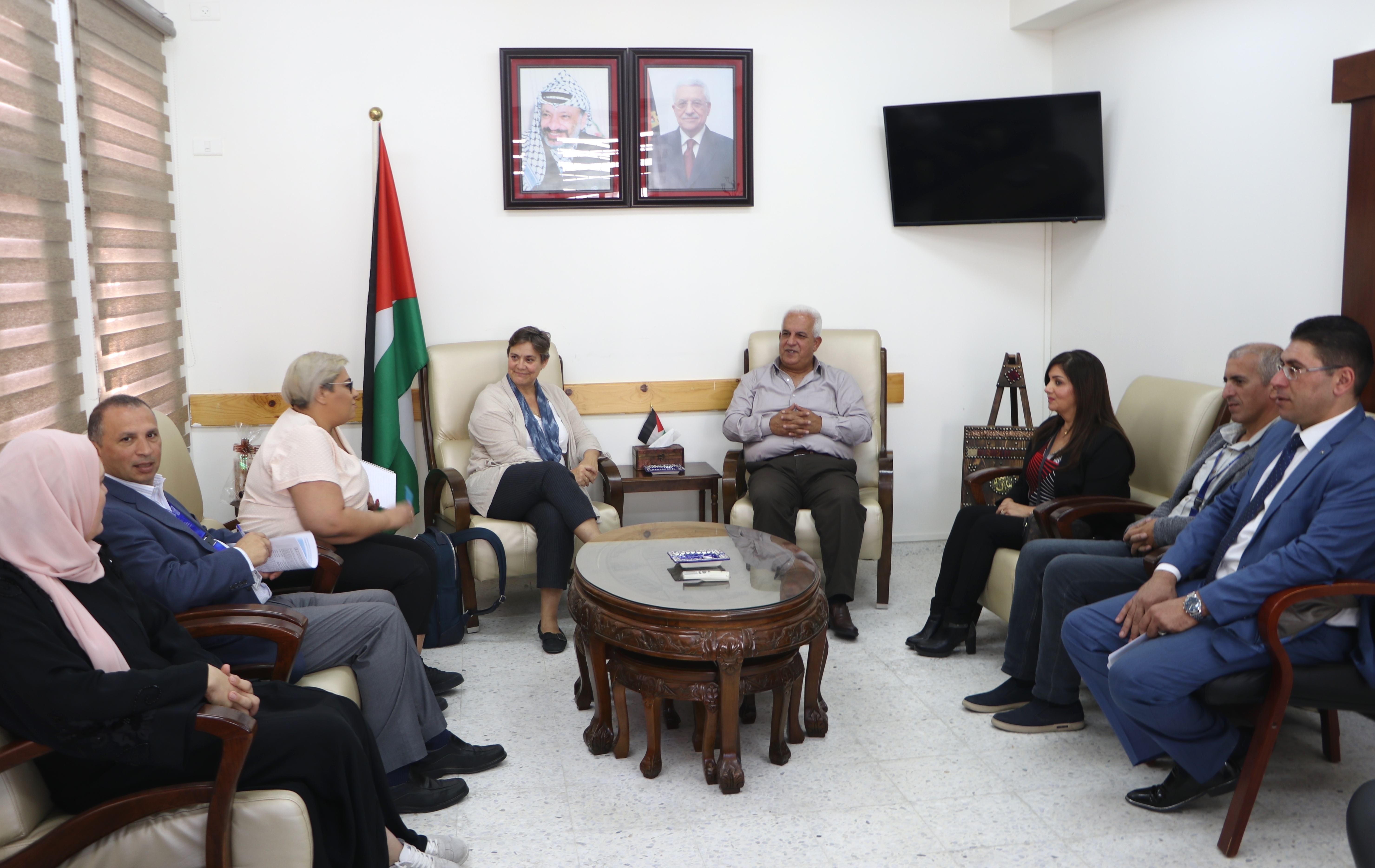 البكري يبحث مع UNDP اليات النهوض بواقع المرأة

