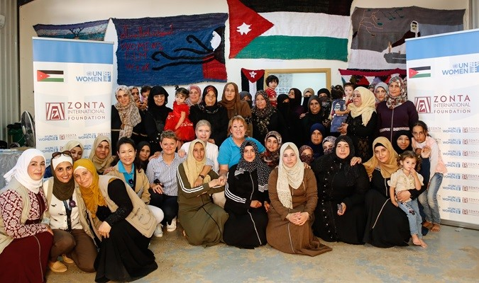 Zonta International Foundation and UN Women empower women across Jordan
