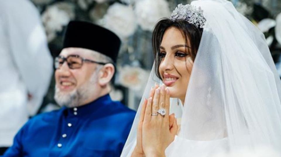 طليقة ملك ماليزيا تكشف تفاصيل صادمة عن نسب طفلها

