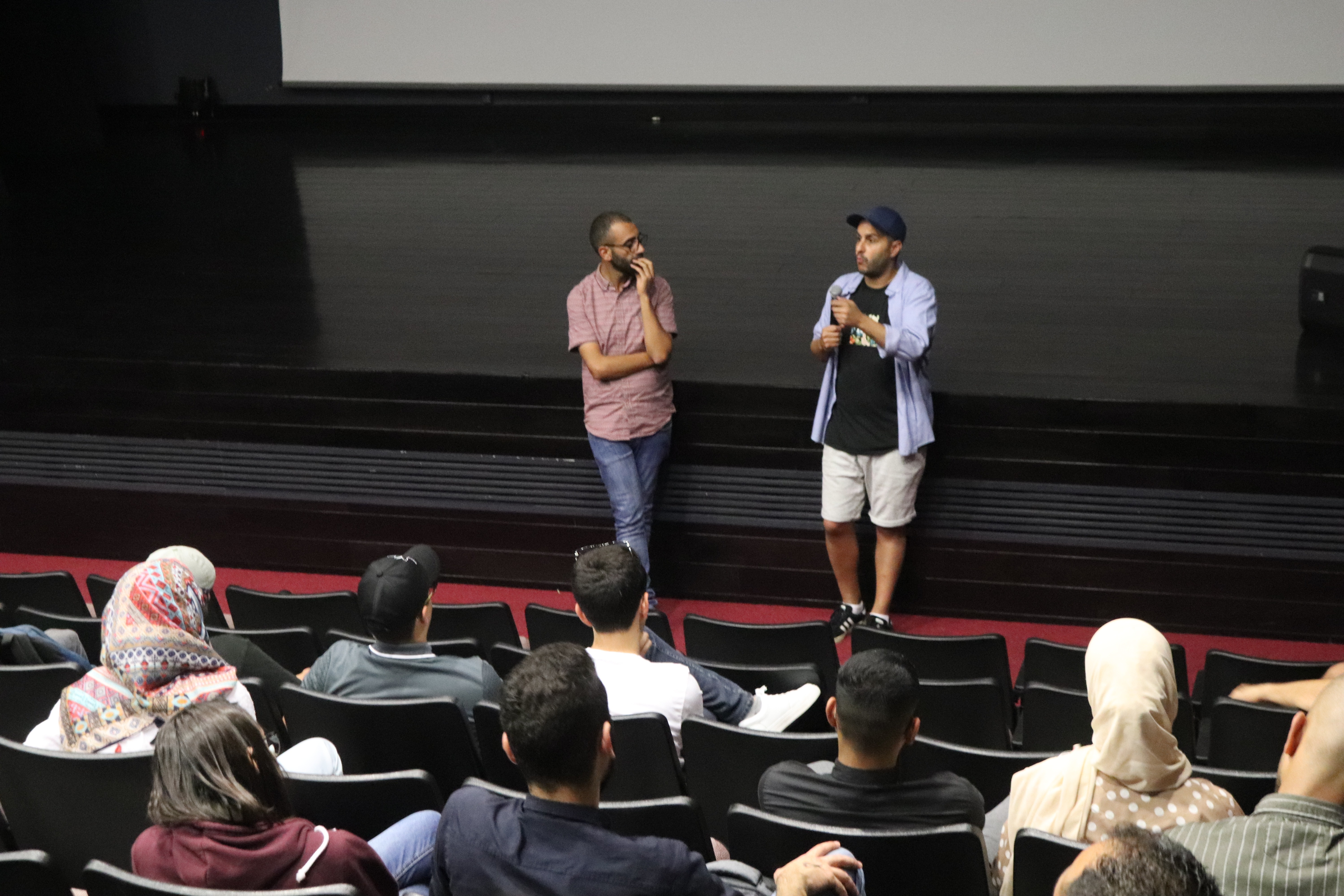 المخرج مهدي فليفل في ضيافة دار الكلمة الجامعية
