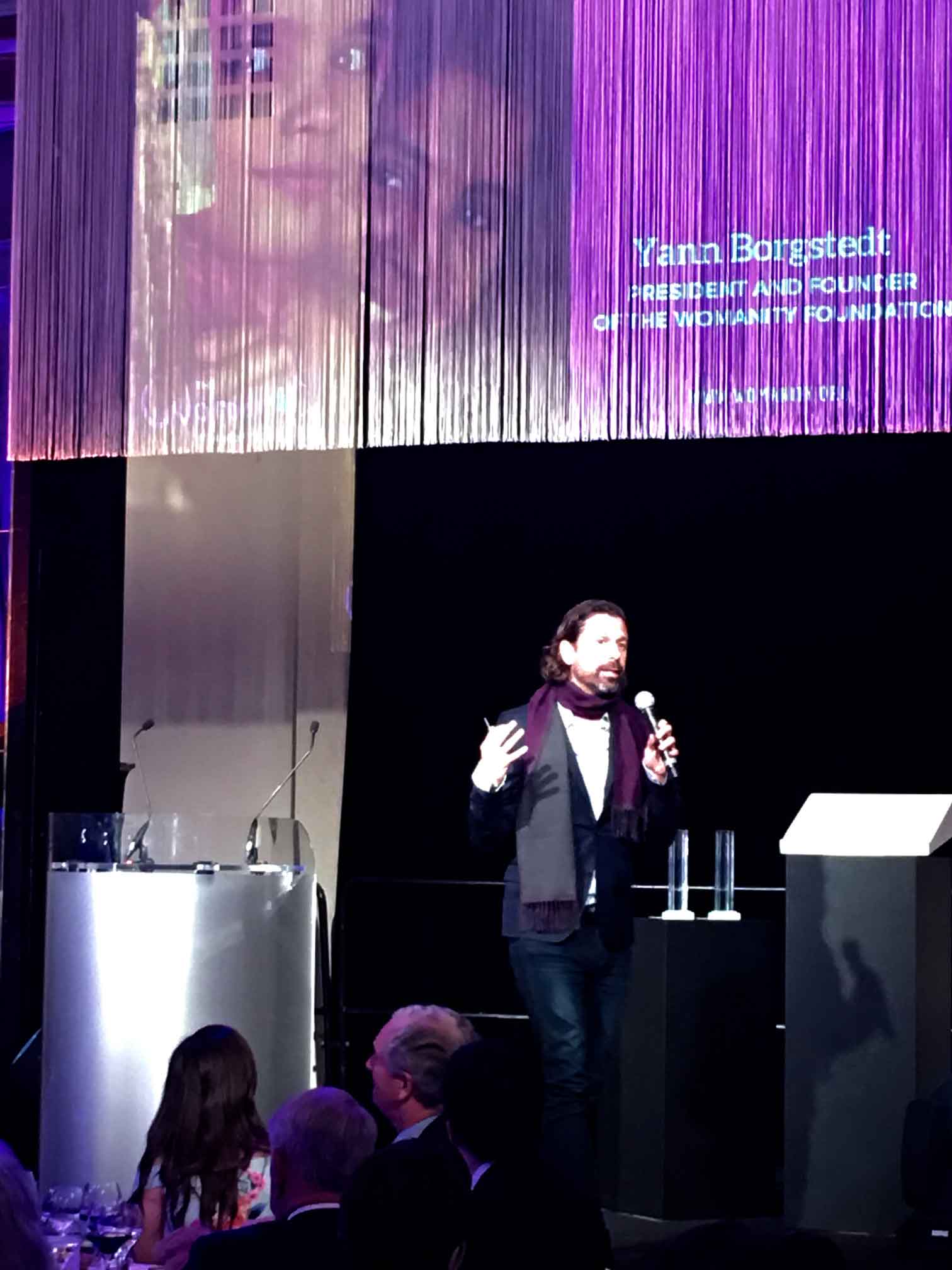 Womanity Founder Yann Borgstedt receives BNP Paribas Philanthropy Award‏ 