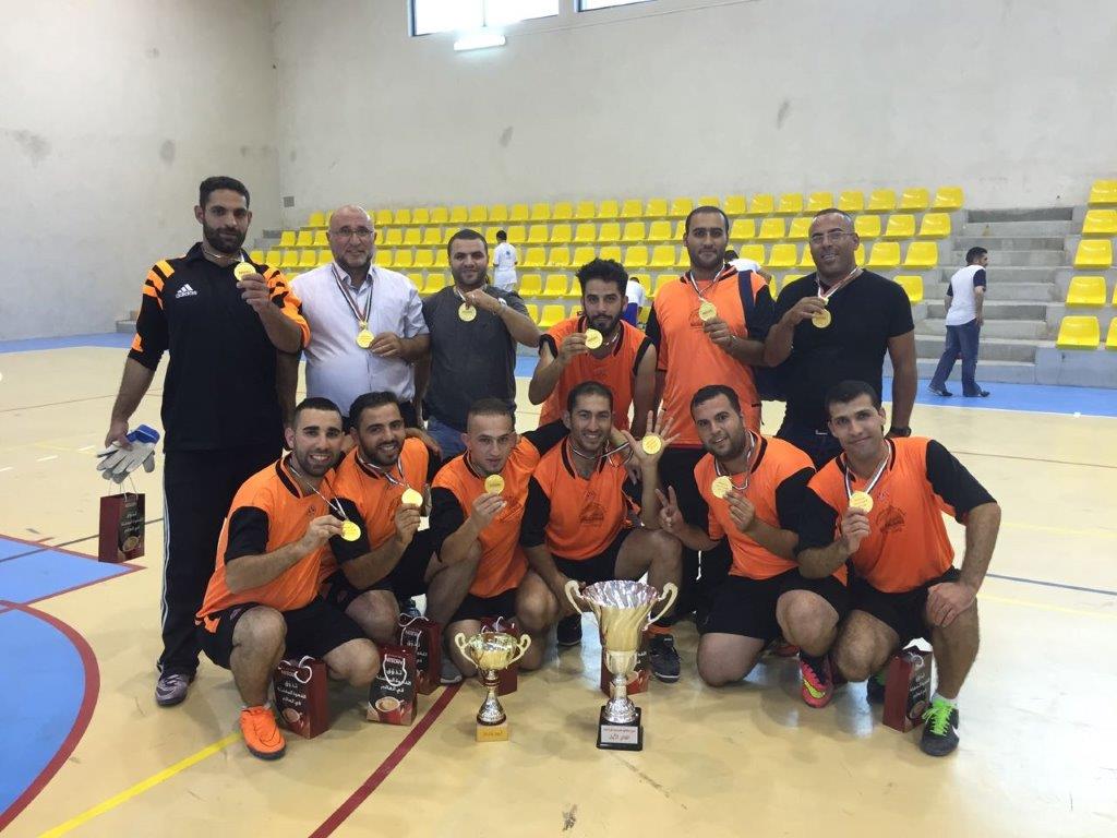 فوز فريق شركة كهرباء القدس في كأس البطولة والهداف