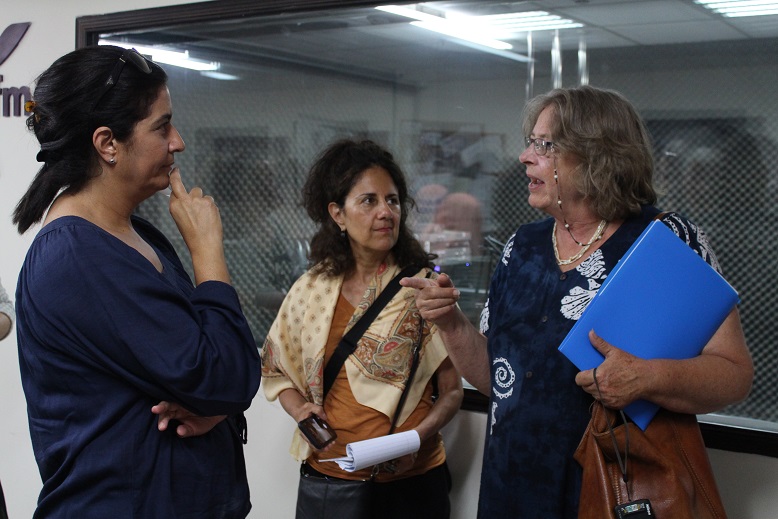 Visit by the Palestinian-American Research Center’s Media Development Seminar