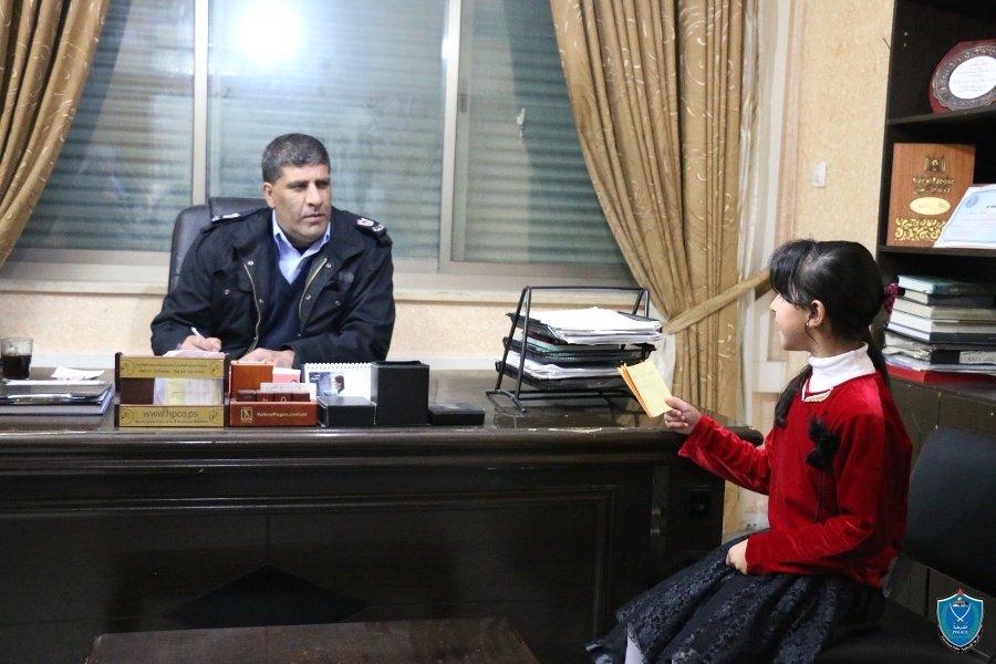 A child's wishes were met with a report on the work of the police in Hebron