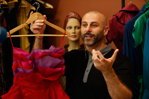 Palestinian designer for rich and famous pops up in West Bank