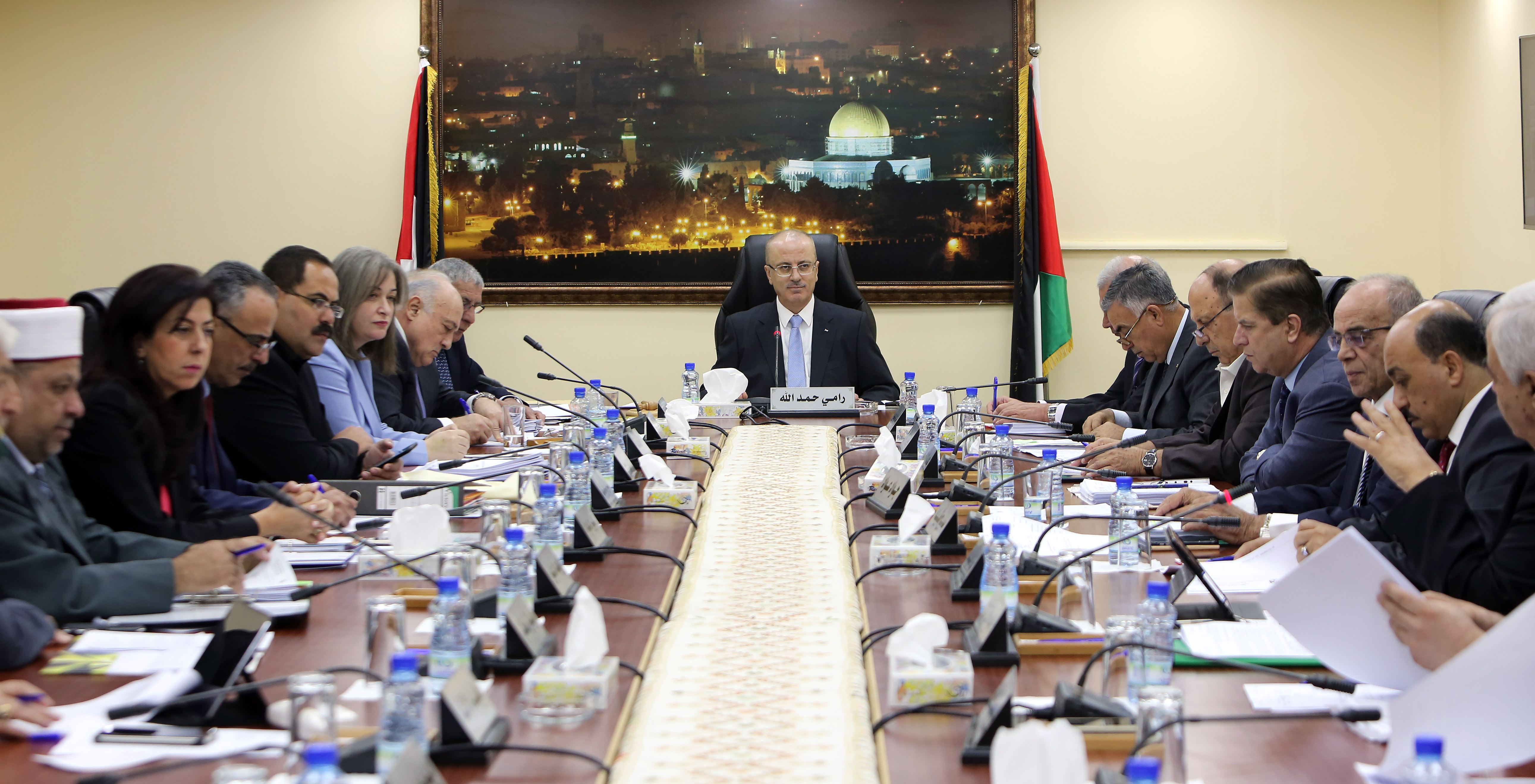 مجلس الوزراء يثمّن افتتاح أعمال اللجنة الفلسطينية الأوروبية المشتركة