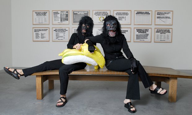 Feminist art activists the Guerrilla Girls get first dedicated UK show