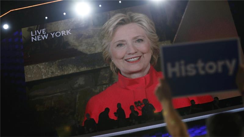 Democrats nominate Hillary Clinton for US presidency