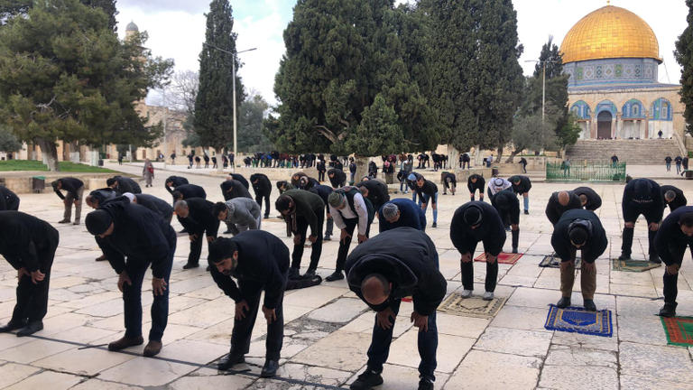 صوت| المسجد الأقصى مفتوح ودعوة الى شد الرحال
