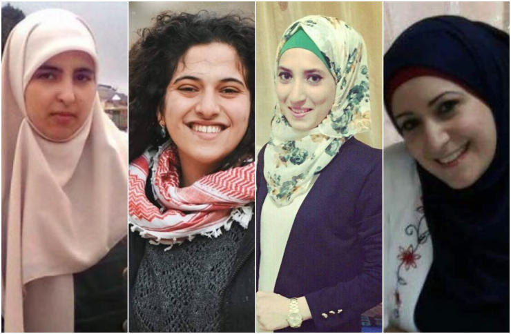 نتائج فحوص كورونا لـ4 أسيرات: سلبية

