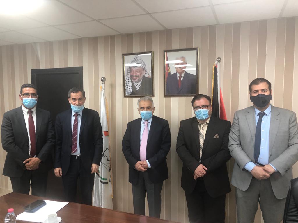 وفد من مؤسسة فاتن يجتمع مع المستشار عيسى أبو شرار
