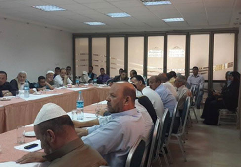 مساواة تعقد ورشة عمل : "إجراءات عمل هيئة مكافحة الفساد بشان الابلاغ عن جرائم الفساد والإجراءات القضائية الخاصة بها"
