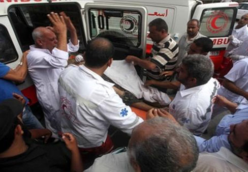 استشهاد المسنة أبو نقيرة متأثرة بإصابتها في انفجار رفح قبل أيام
