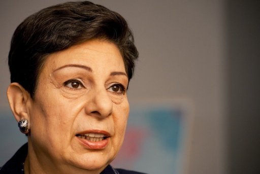 عشراوي تبحث مع ملادينوف الواقع الإنساني في قطاع غزة
