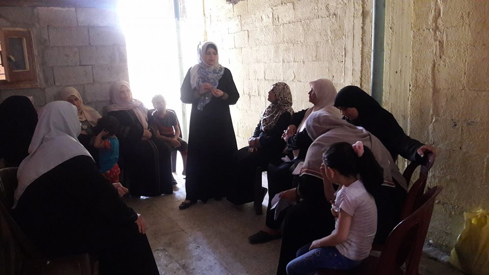 جمعية المرأة العاملة تنفذ  ورشة عمل بعنوان ” إدارة الضغوط النفسية " 
