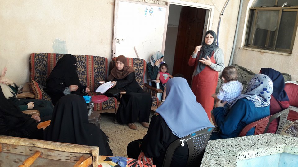  جمعية المرأة العاملة تنفذ لقاءً توعوياً بعنوان "  الصحة النفسية   " 
