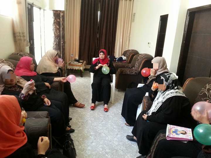  جمعية المرأة العاملة تنفذ لقاءً توعوياً بعنوان " إدارة الضغوط النفسية " 
