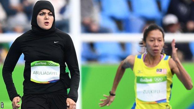 Rio Olympics 2016: Kariman Abuljadayel makes Saudi history in 100m