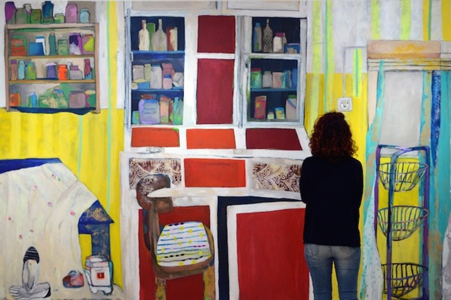 Young Palestinian artist explores intimate spaces in new art exhibit