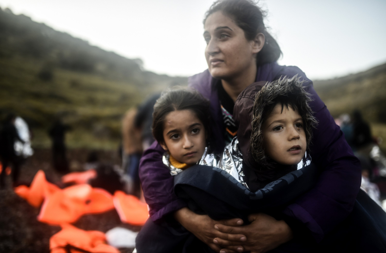 Most refugees seeking asylum in Europe are now women and children